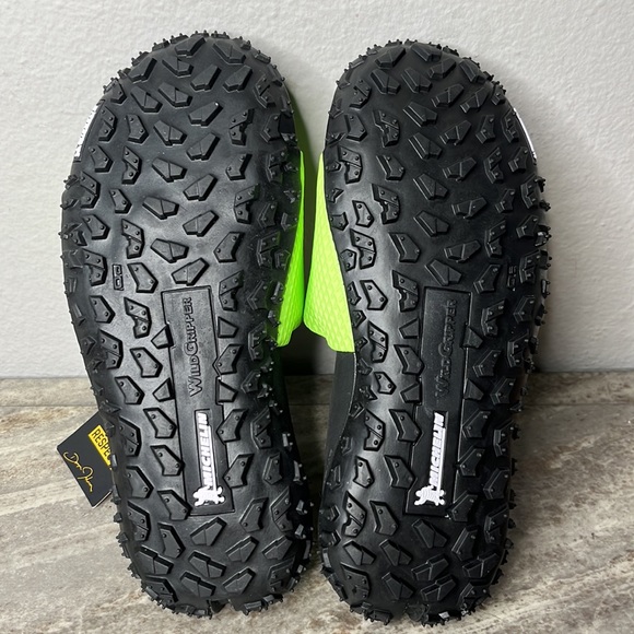 Under Armour UA Project Rock Slides 2.0 Volt Green Black Michelin Gripper 7 - Picture 8 of 9